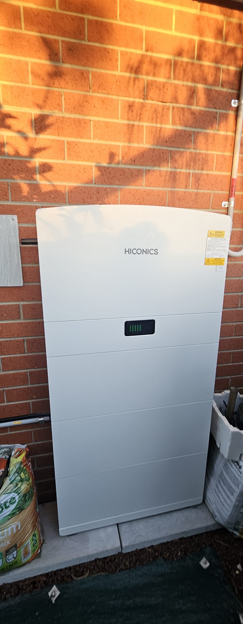 Outdoor battery enclosure by Zain Services